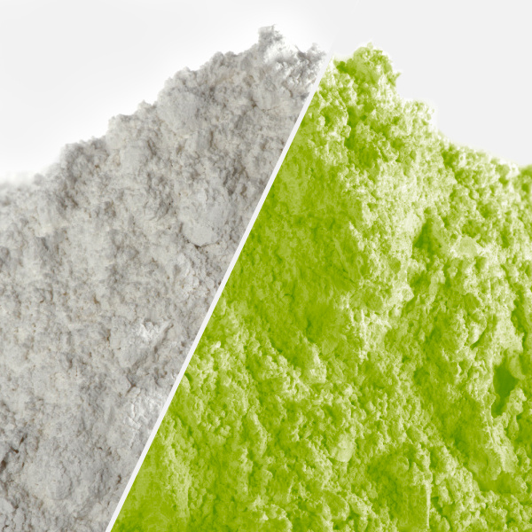 Fluorescent powder for leak test bag filter - FLUODUST WHITE UV YELLOW