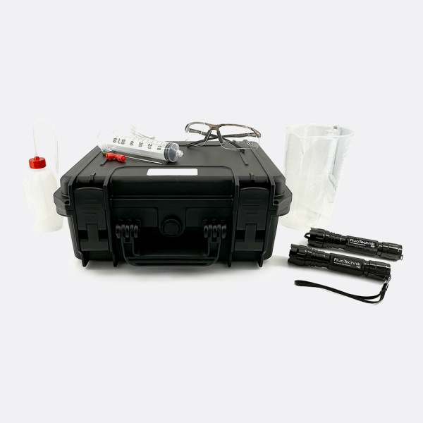 UV lamp kit (X2 lamps) and its dosing and protection equipment