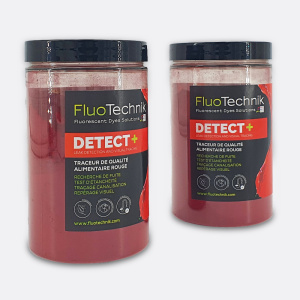 2-colour powder tracer and leak detection dye pack - DETECT+