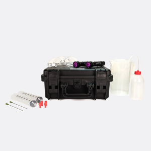 UV lamp kit (X2 lamps) and its dosing and protection equipment