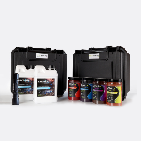 Leak detection and tracing kit 4 colours + 2 colourless- PACK PRO