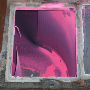 Fluorescent powder for leak test bag filter - FLUODUST PINK