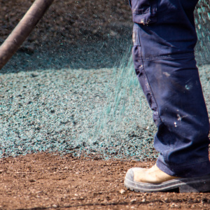 Marker dyes for hydroseeding