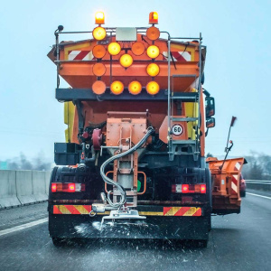 Marker dyes for road salt and de-icer